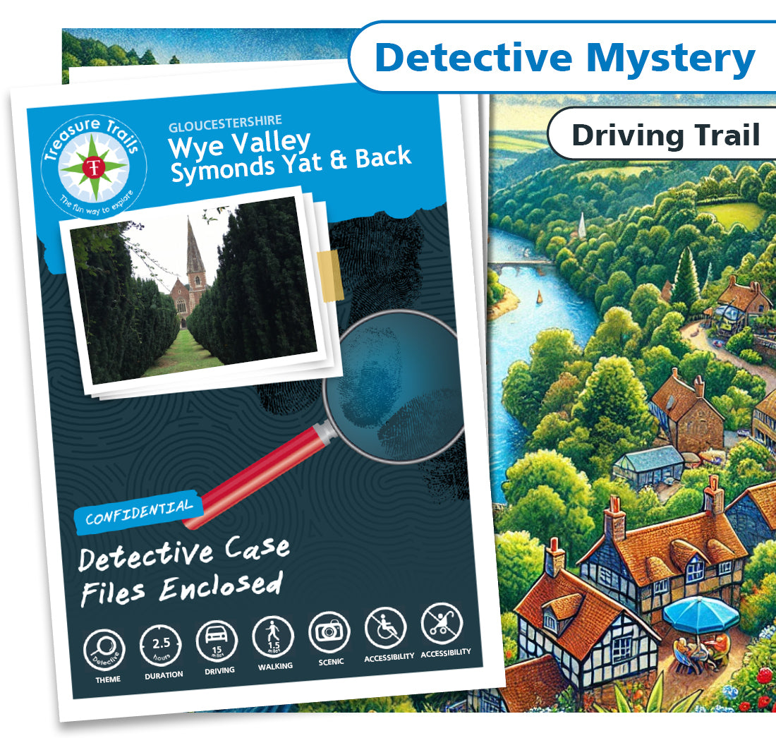 Treasure Hunt in Wye Valley - Solve Clues & Explore