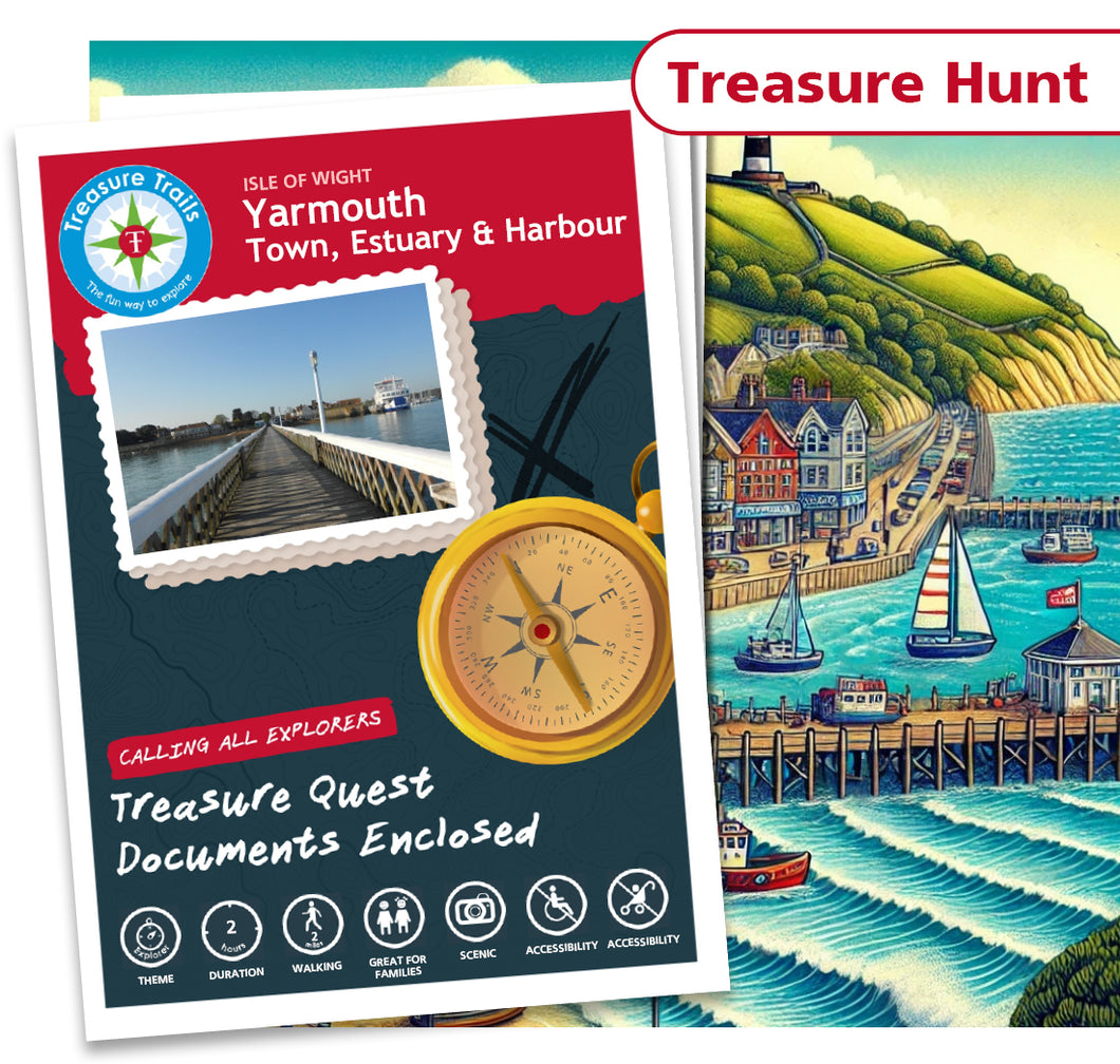 Yarmouth - Town, Estuary & Harbour - Treasure Hunt