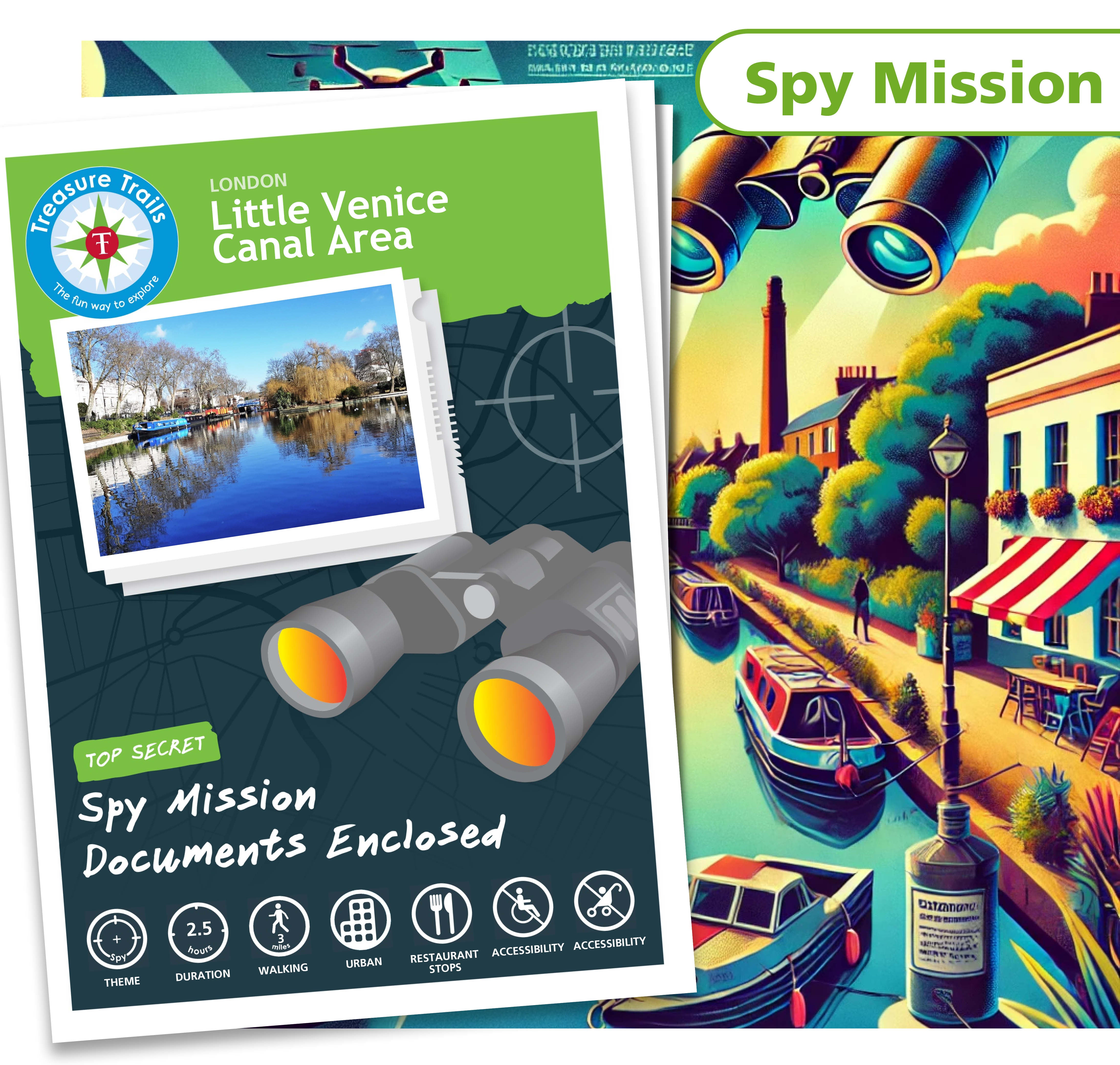 Treasure Hunt in Little Venice - Solve Clues & Explore